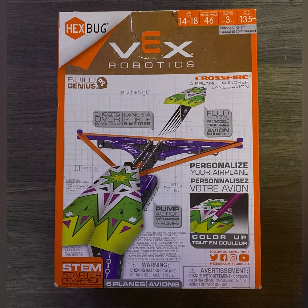 💥 Free with a Bundle of Three 💥
VEX Robotics Crossfire Airplane Launcher